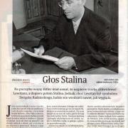 Polityka Głos Stalina