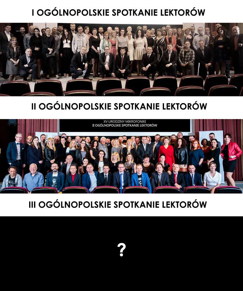 Ogólnopolskie Spotkanie Lektorów - grupowe